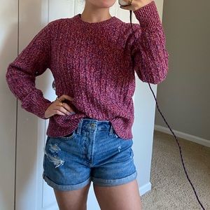 Banana Republic Multicolor Wool & Cashmere Sweater